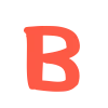 ☀ Эмодзи «Буквы разного цвета» для Telegram