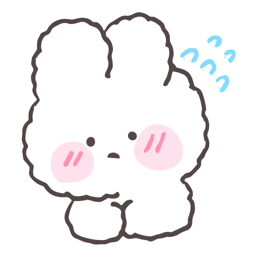 😐 Стикер «tiny bunny stickers» для Telegram