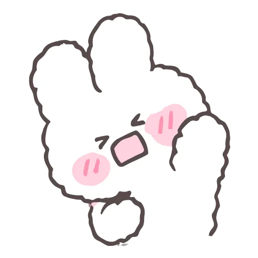 Стикерпак tiny bunny stickers для Telegram — скачать