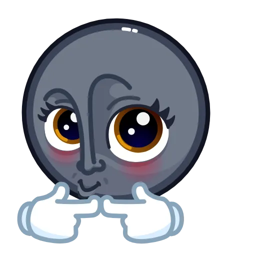 😳 Стикер «Stealth Moon» для Telegram