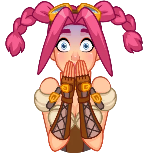 😨 Стикер «Steamy Julia» для Telegram