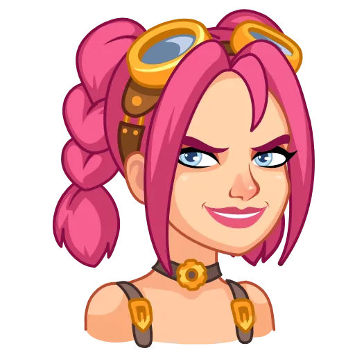 😈 Стикер «Steamy Julia» для Telegram