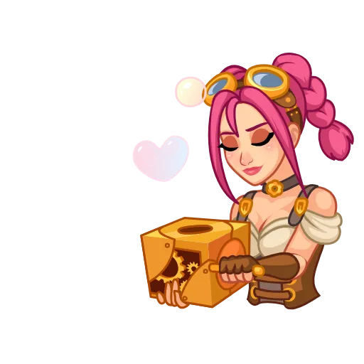 ❤️ Стикер «Steamy Julia» для Telegram