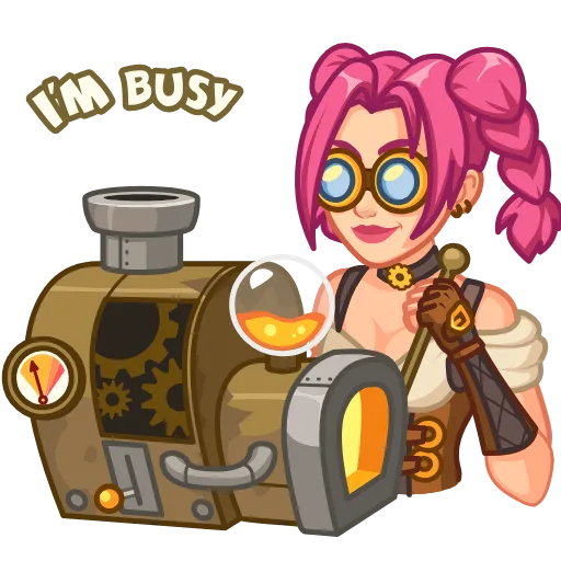 😌 Эмодзи «Steamy Julia» для Telegram