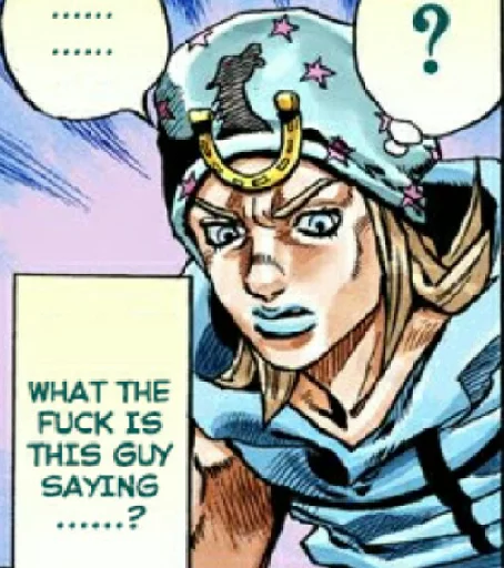 Стикерпак Steel ball run для Telegram — скачать