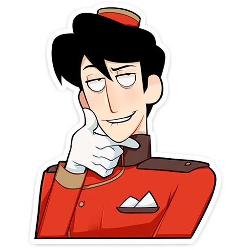 🤔 Стикер «Степан» для Telegram