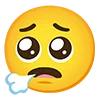 😮‍💨 Эмодзи «stesnyasha» для Telegram