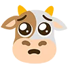 🐮 Эмодзи «stesnyasha» для Telegram