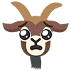 🐐 Эмодзи «stesnyasha» для Telegram