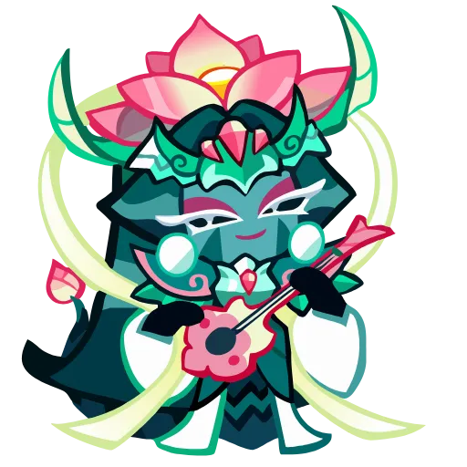 🤩 Стикер «Lotus Dragon Cookie» для Telegram