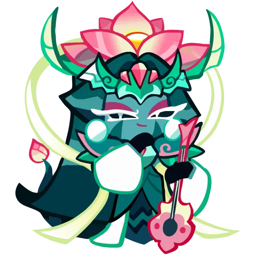 🤩 Стикер «Lotus Dragon Cookie» для Telegram