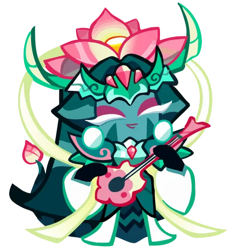 🤩 Стикер «Lotus Dragon Cookie» для Telegram