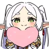 ❤ Эмодзи «Chibi Frieren» для Telegram