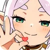🥰 Эмодзи «Chibi Frieren» для Telegram