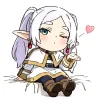 Эмодзи Chibi Frieren для Telegram — скачать