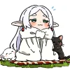 🥰 Эмодзи «Chibi Frieren» для Telegram