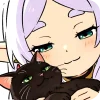 🥰 Эмодзи «Chibi Frieren» для Telegram