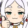 👍 Эмодзи «Chibi Frieren» для Telegram