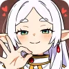 👌 Эмодзи «Chibi Frieren» для Telegram