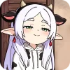 🥰 Эмодзи «Chibi Frieren» для Telegram