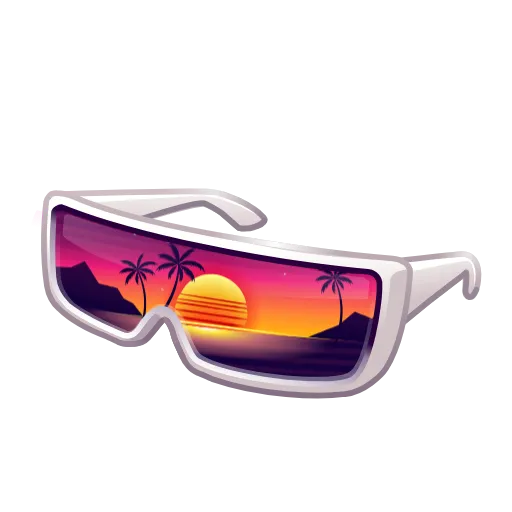 🕶 Эмодзи «Durov&;s Glasses - очки из нфт подарков» для Telegram