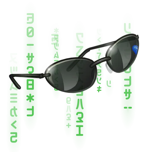 🕶 Эмодзи «Durov&;s Glasses - очки из нфт подарков» для Telegram