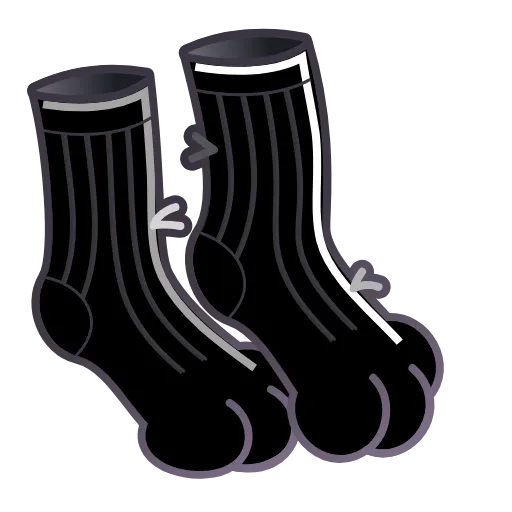 🧦 Эмодзи «Fresh Socks» для Telegram