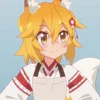 😎 Эмодзи «⠀ ⠀ ⠀ Fox senko san» для Telegram