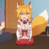 ☹️ Эмодзи «⠀ ⠀ ⠀ Fox senko san» для Telegram