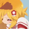 🥵 Эмодзи «⠀ ⠀ ⠀ Fox senko san» для Telegram