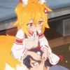 ☺️ Эмодзи «⠀ ⠀ ⠀ Fox senko san» для Telegram