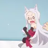 😳 Эмодзи «⠀ ⠀ ⠀ Fox senko san» для Telegram