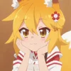 ☺️ Эмодзи «⠀ ⠀ ⠀ Fox senko san» для Telegram