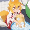 😀 Эмодзи «⠀ ⠀ ⠀ Fox senko san» для Telegram