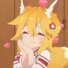 Эмодзи ⠀ ⠀ ⠀ Fox senko san для Telegram — скачать