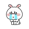 😭 Эмодзи «Hyper Rabbit» для Telegram