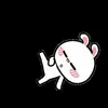 😊 Эмодзи «Hyper Rabbit» для Telegram
