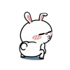 🍑 Эмодзи «Hyper Rabbit» для Telegram