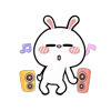 🔈 Эмодзи «Hyper Rabbit» для Telegram