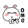 😲 Эмодзи «Hyper Rabbit» для Telegram