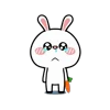 😭 Эмодзи «Hyper Rabbit» для Telegram
