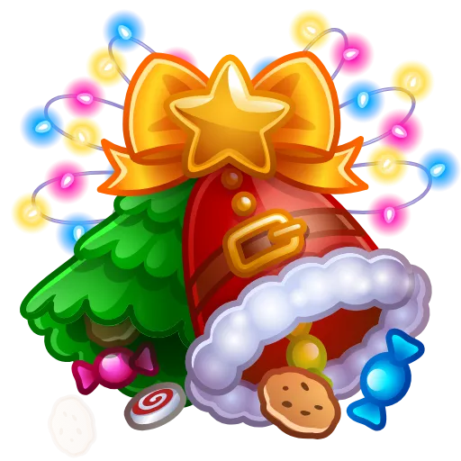 🎁 Эмодзи «Jingle Bells Crafted» для Telegram