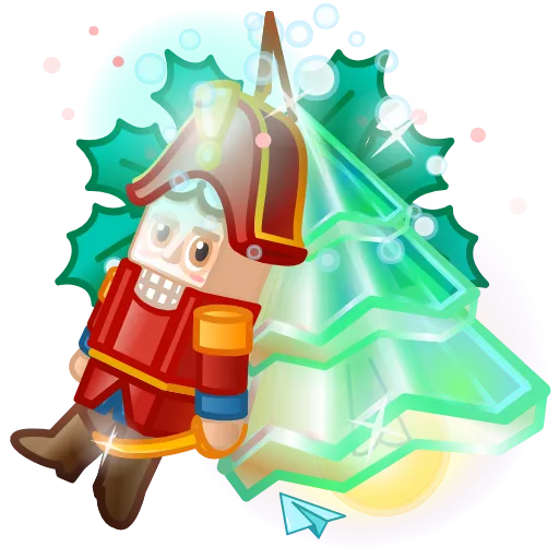 🎁 Эмодзи «Jingle Bells Crafted» для Telegram