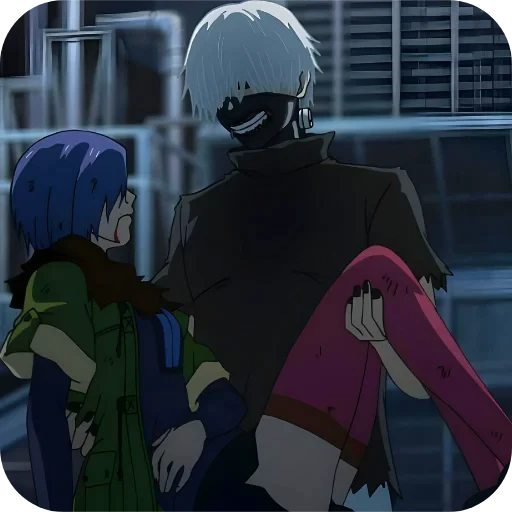 ❤ Стикер «Kaneki Touka» для Telegram