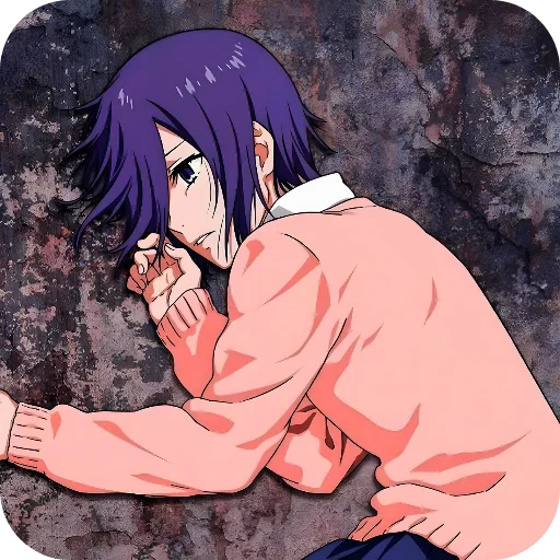 ❤ Стикер «Kaneki Touka» для Telegram