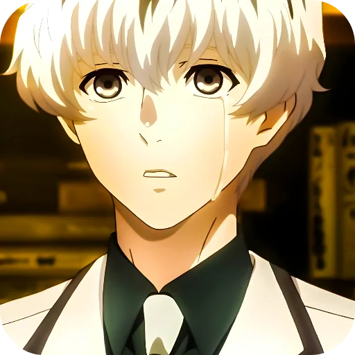 ❤ Стикер «Kaneki Touka» для Telegram