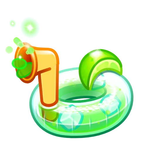 🎈 Эмодзи «Pool Float - Эмодзи из новых тг подарков» для Telegram