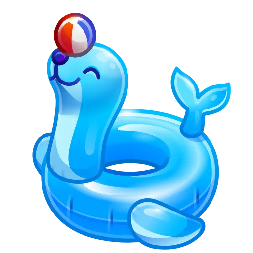 🎈 Эмодзи «Pool Float - Эмодзи из новых тг подарков» для Telegram