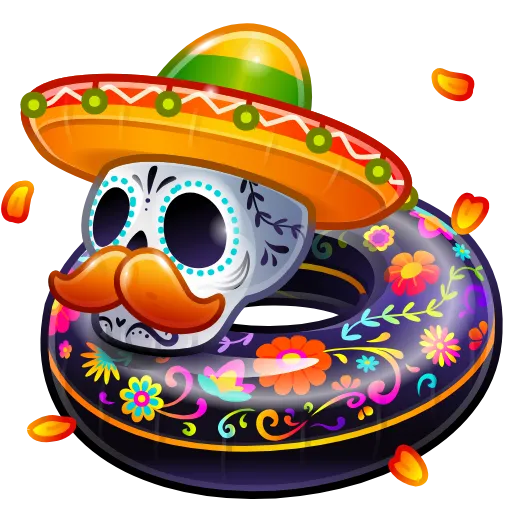 🎈 Эмодзи «Pool Float - Эмодзи из новых тг подарков» для Telegram