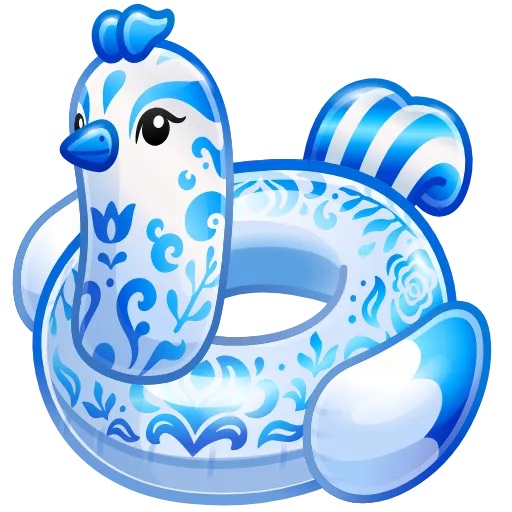 🎈 Эмодзи «Pool Float - Эмодзи из новых тг подарков» для Telegram